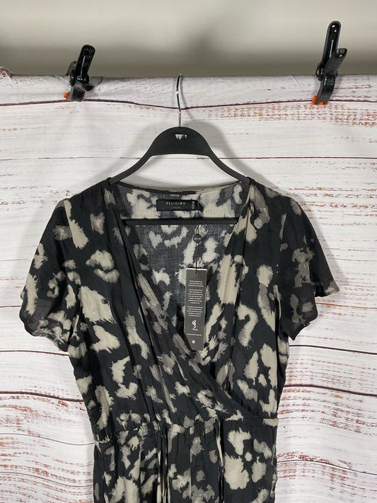 NWT Women's Religion Stage Jumpsuit Rebel Print Size XS / 8