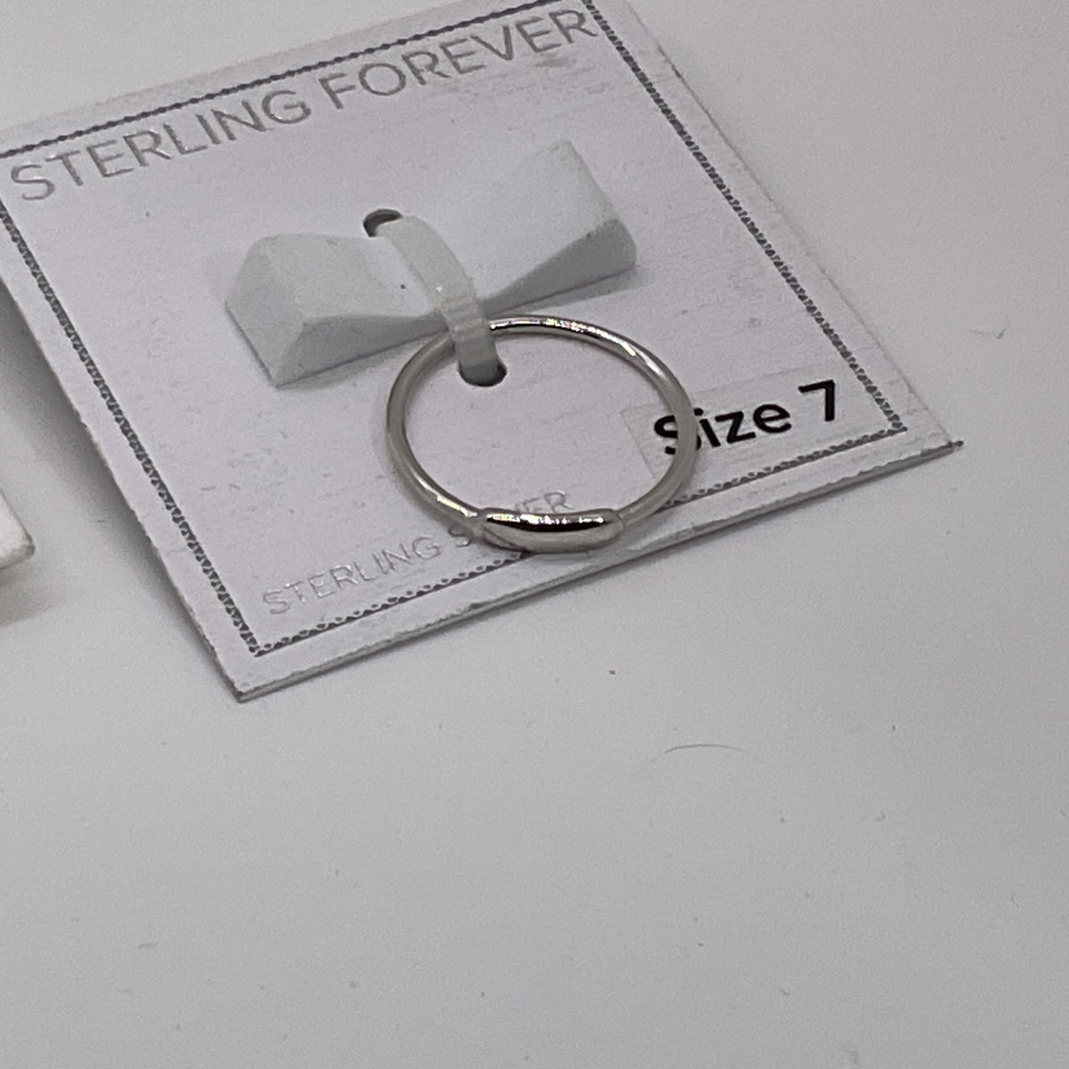 NEW STERLING FOREVER SF Sterling Silver & Sterling Silver Gold Plated Rings