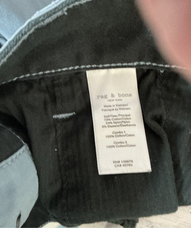 Men's Rag & Bone Fit 2 Slim Shorts in Bluegray Size 38