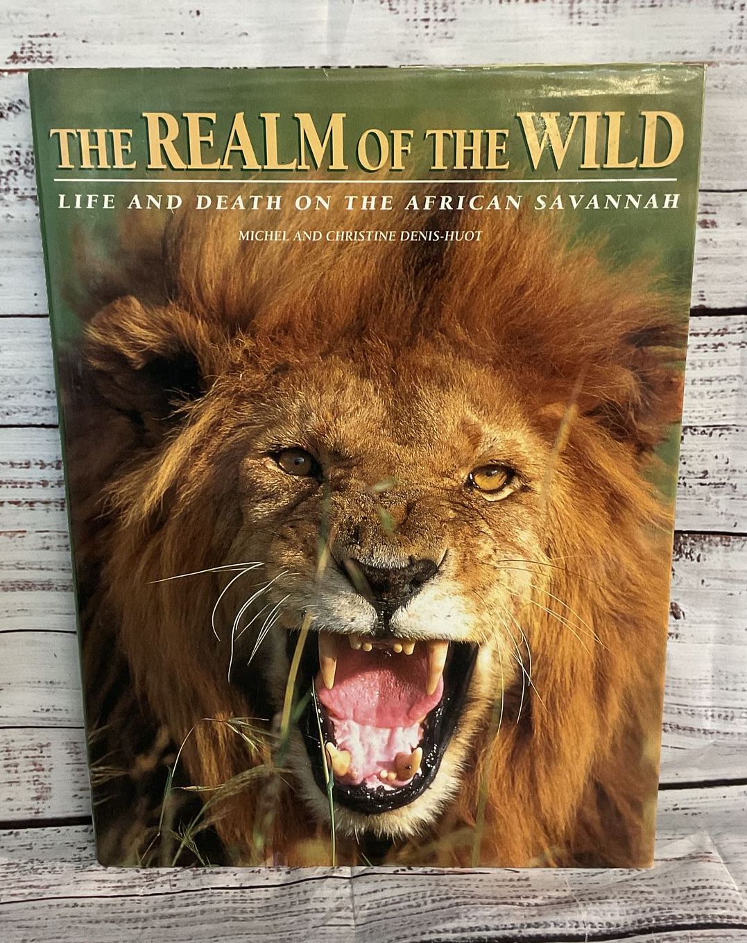The Realm Of The Wild Savannah Photography Book Michel & Christine Denis-Huot