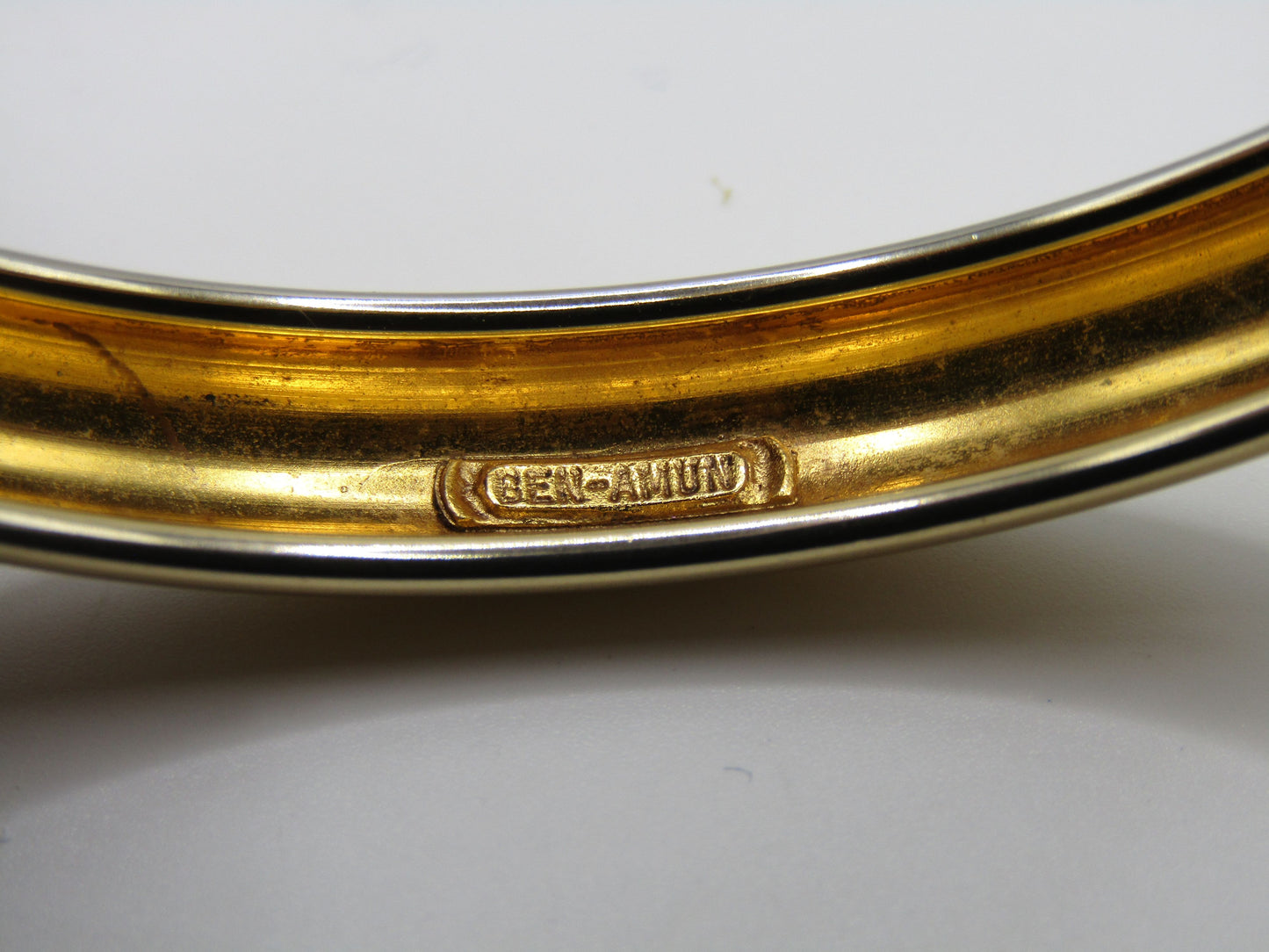 Ben-Aum Yellow Gold Plated Bangle Bracelet