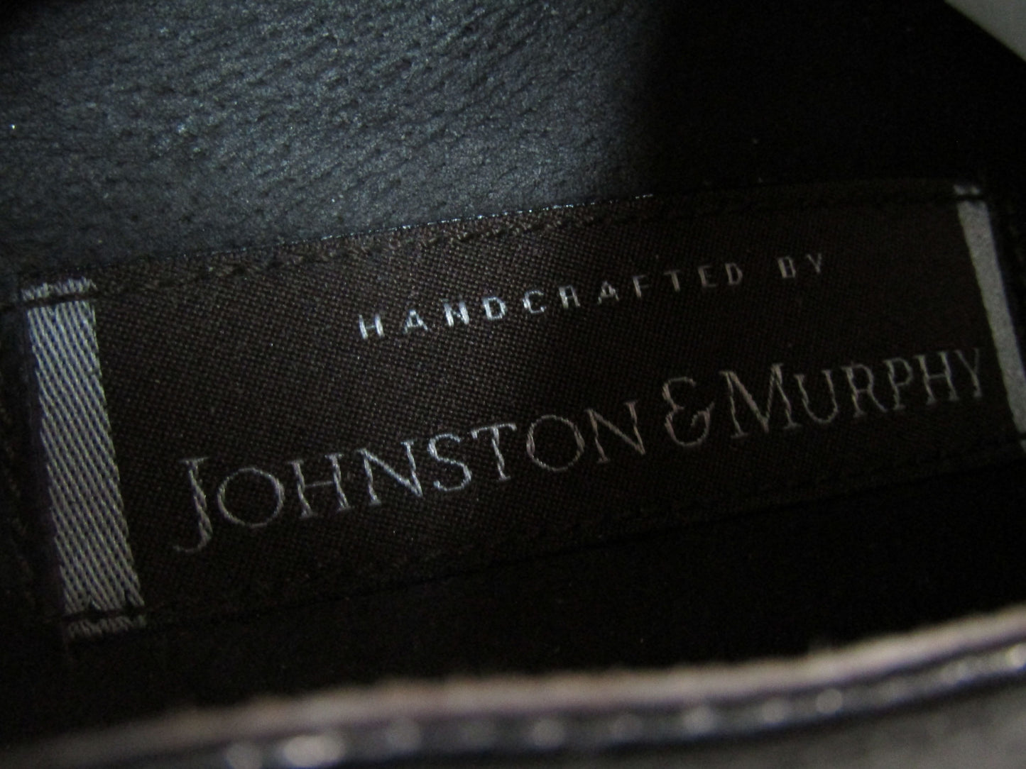 Johnston & Murphy Men's Black Leather Monk Strap Loafers Size 9.5 Made in Italy