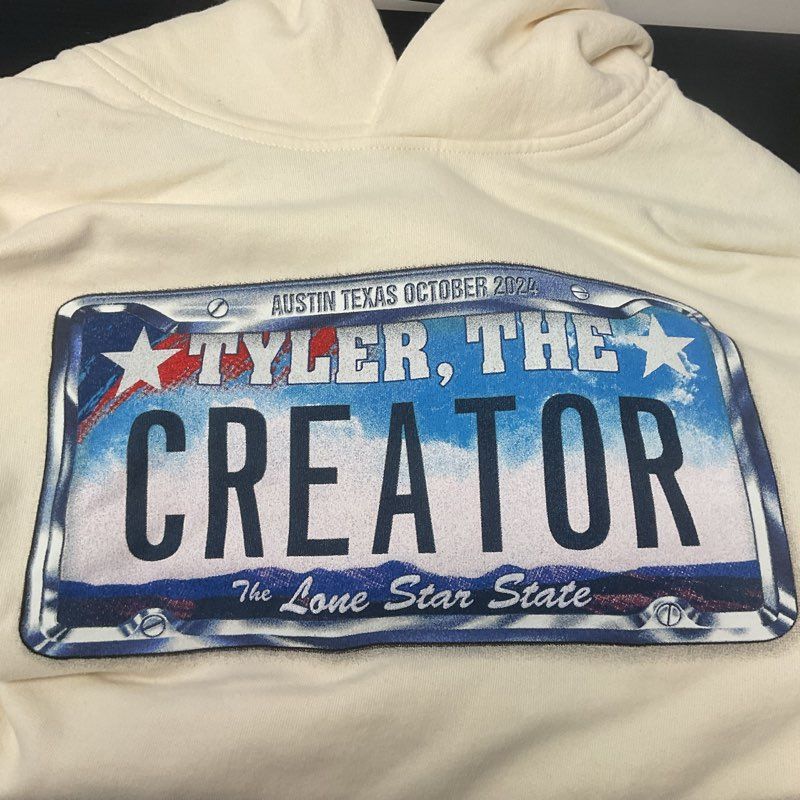 Golf Days Tyler The Creator Austin City Limits ACL Texas White Hoodie Sz XL 2/4