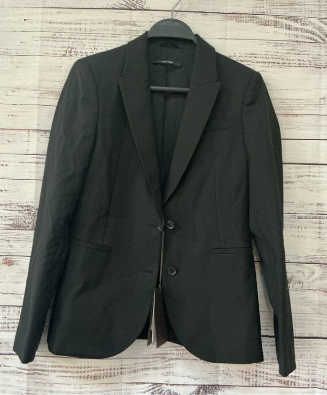 NWT Women's Gucci Black Wool Employee Uniform Jacket Size 38 US Size 4-6