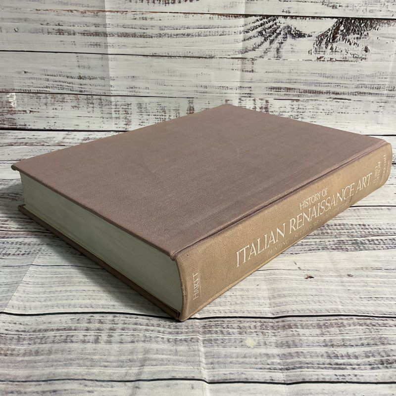 Hartt History Of The Italian Renaissance Third Edition Hardcover Book