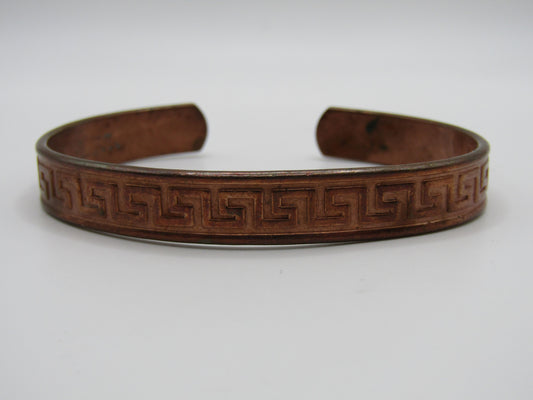 Set of 2 Copper Cuff Bracelet