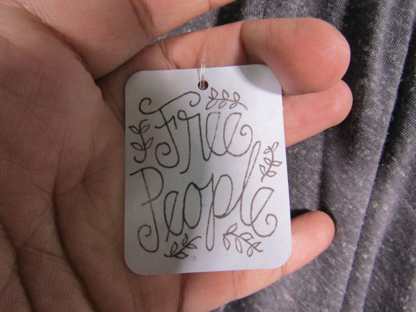 Free People Beach Women's Heather Gray Sleeveless Dress Size M