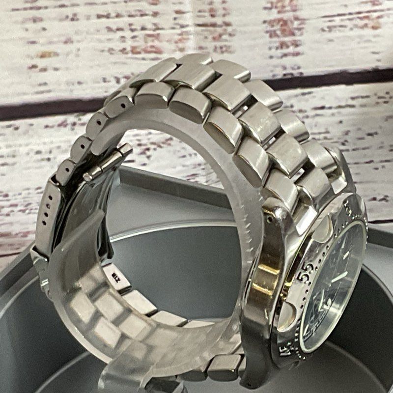 ESQ Swiss Quartz Stainless Steel Midnight Blue Dial Chronograph Men's Watch