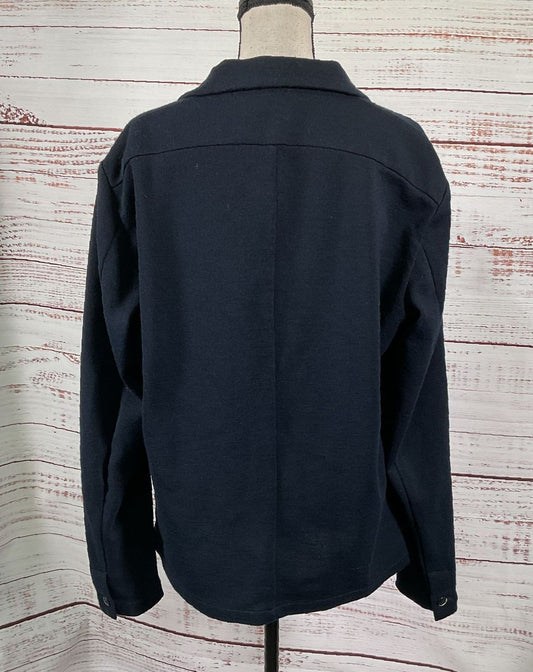 Barena Overshirt Visal Tropical Jacket Navy 50