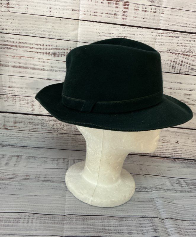 Women's Vintage Guerra 1855 Green Cashmere Hat
