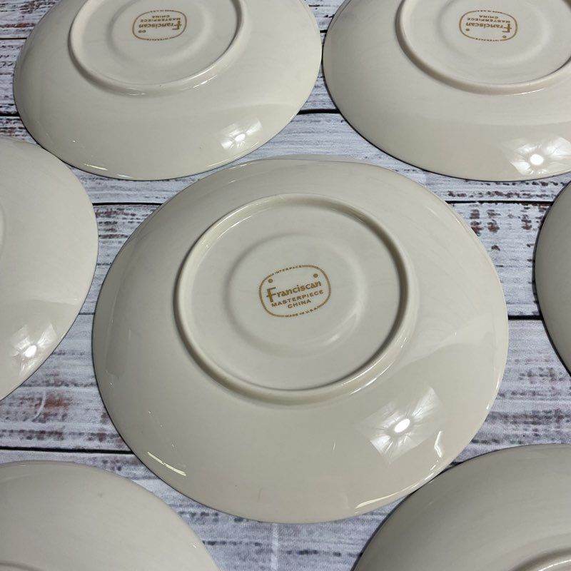 Franciscan Fine China Carmel Pattern 25 Pc. Cup & Saucer Set