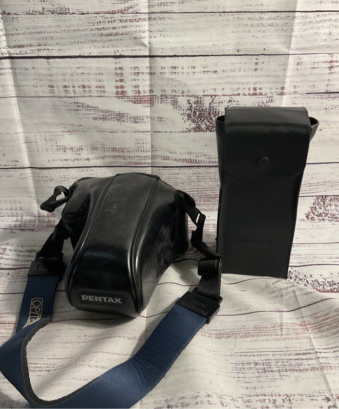 Pentax SF10 35mm Film Camera 35-135mm Lens & Pentax AF400FTZ Auto Flash