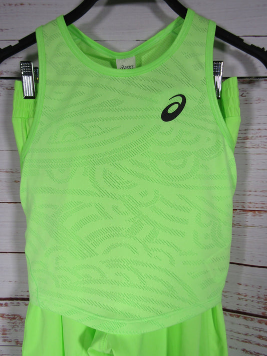 Asics Women's Neon Yellow 4 Piece Track Suit Size S