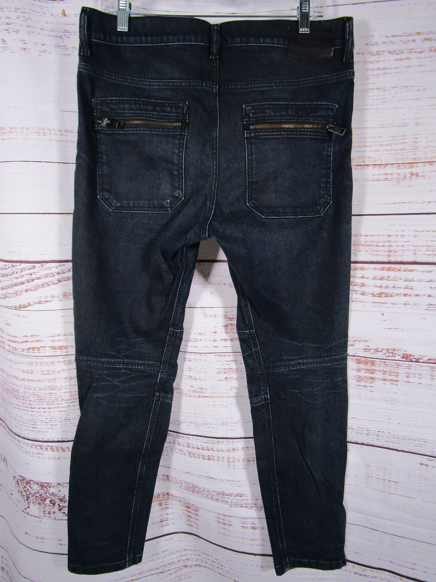 Diesel D-Phormer Men's Navy Blue Slim Fit Jeans Size 33 x 32