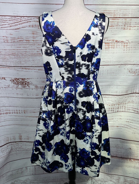 Vince Camuto Floral Print Fit & Flare Dress 12
