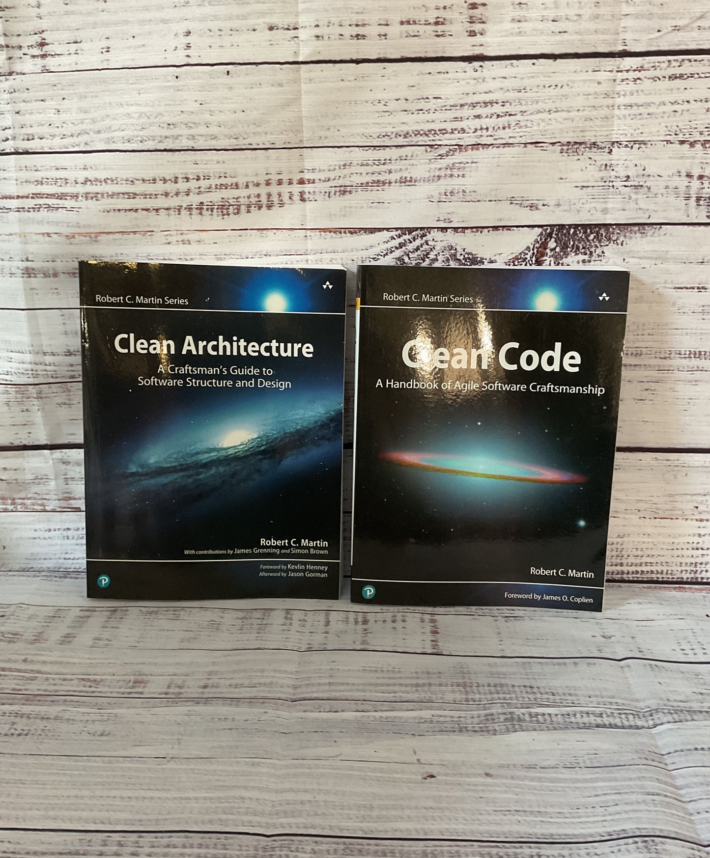 Clean Architecture and Clean Code Software Books (Robert C. Martin Series)