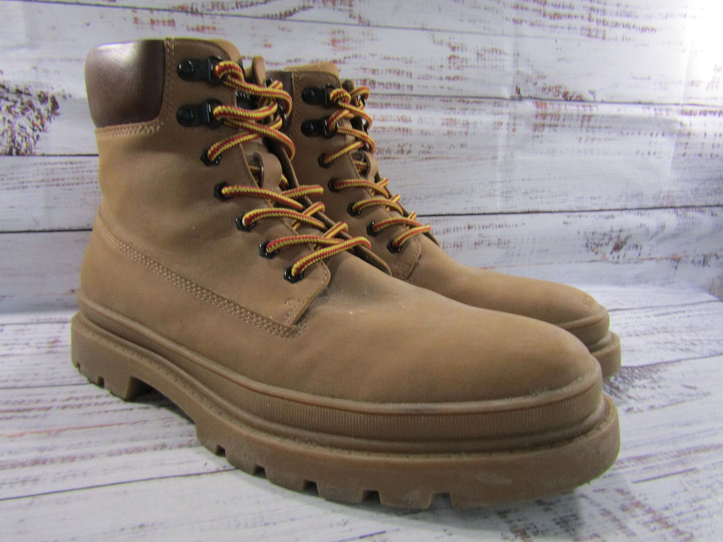 Steve Madden Gabber Men's Brown Suede Ortholite Ankle Boots Size 9.5