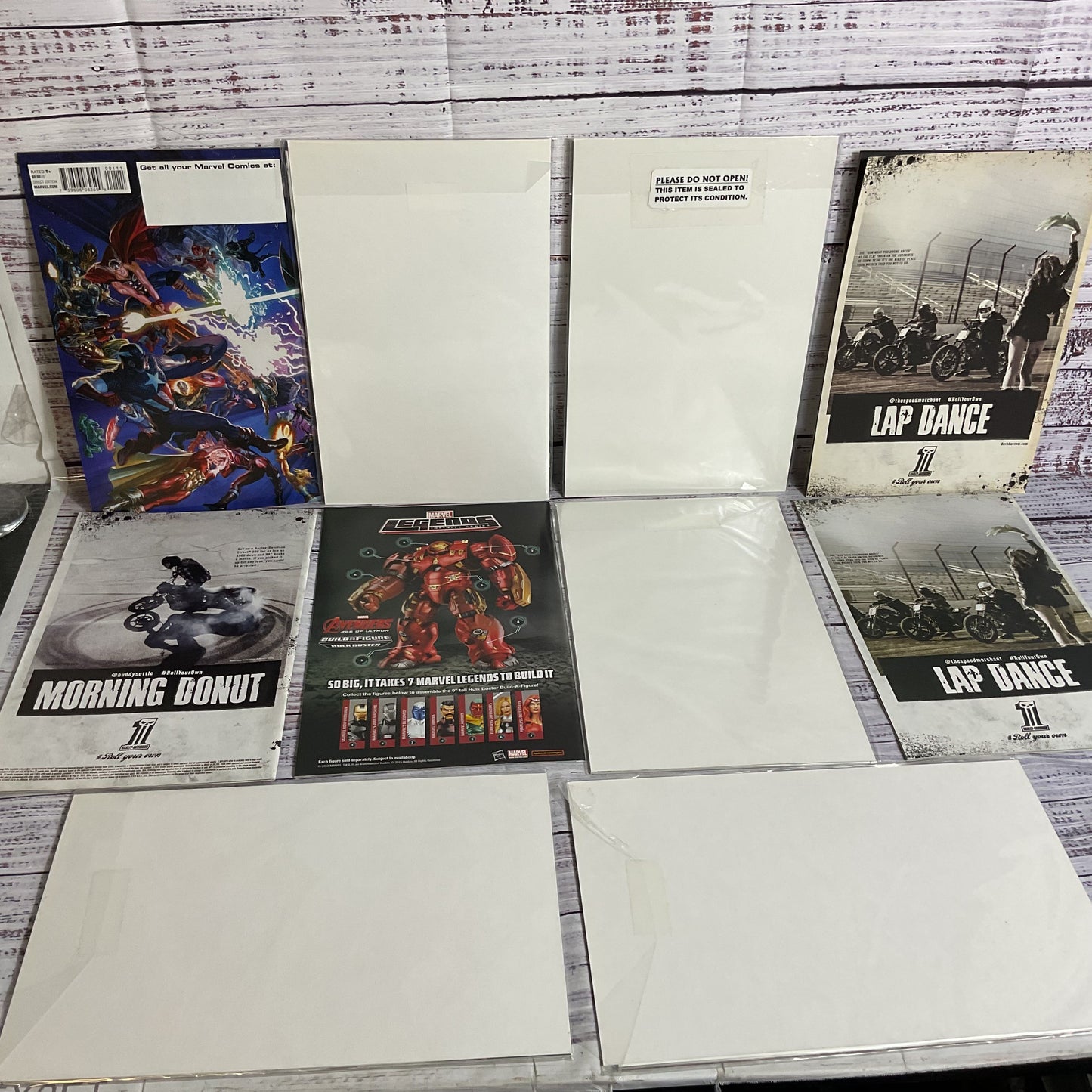 Set of 10 MARVEL Secret Wars Comic Magazines