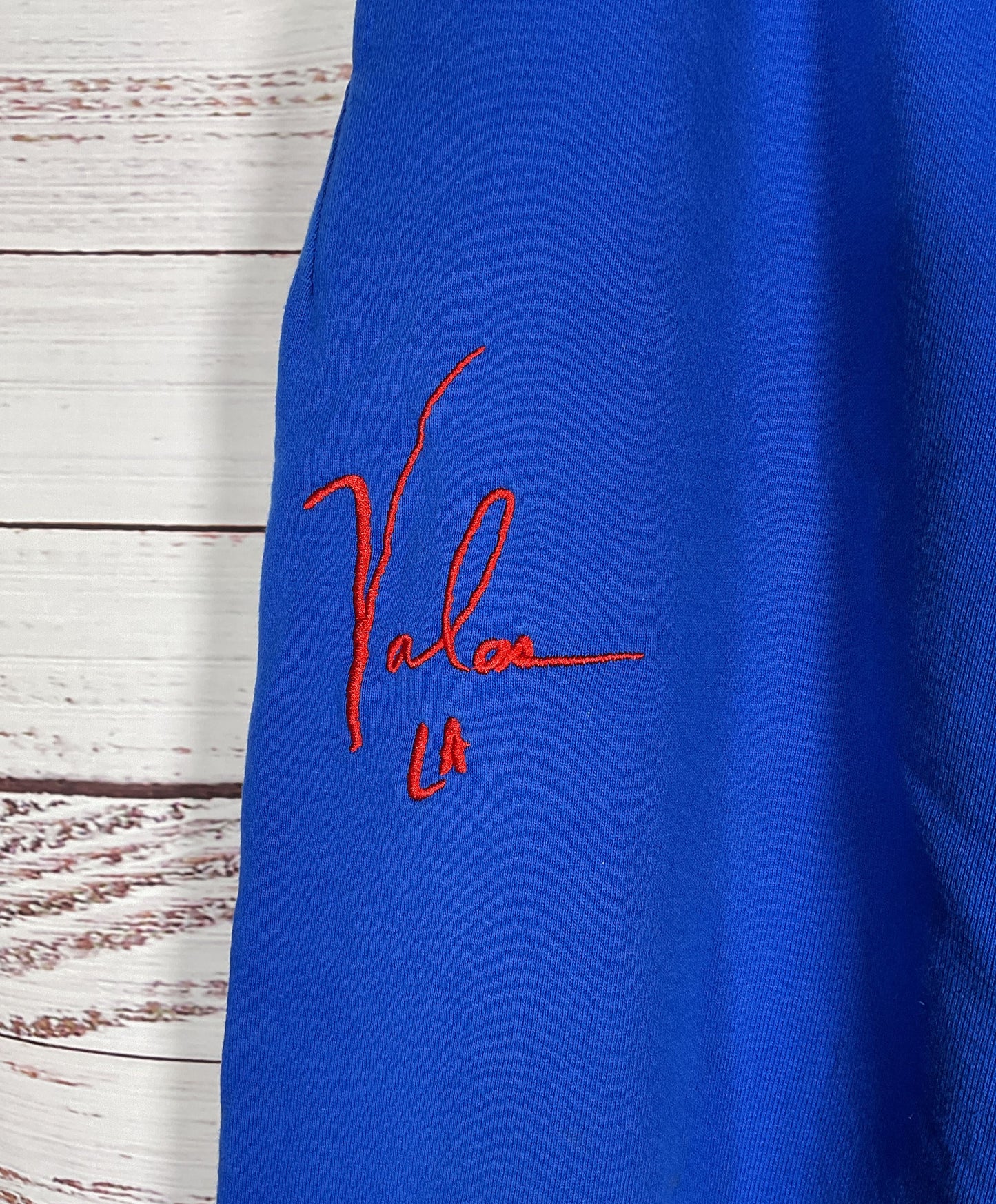 Valas Cobalt Blue Sweat Pants - Unisex Size Large