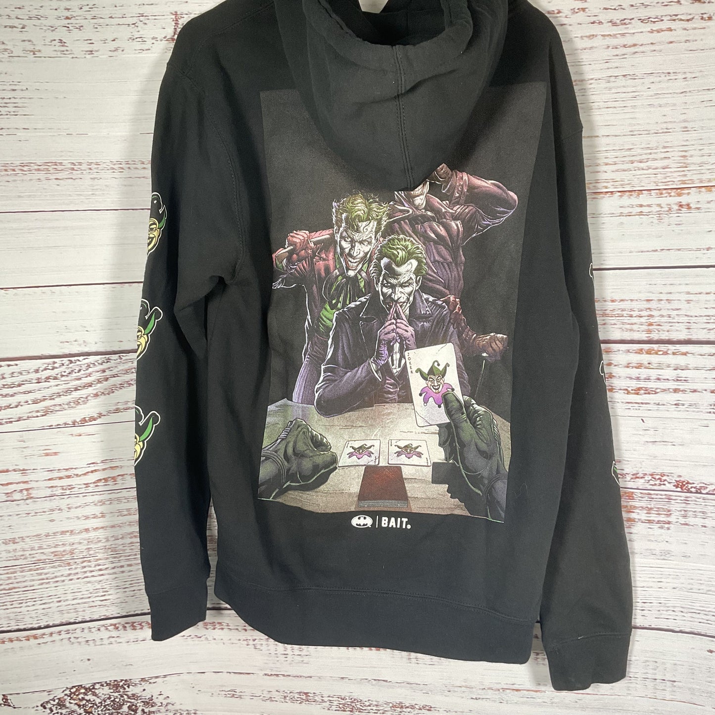 Bait X DC Comics Batman Three Jockers Pullover Jacket Size S