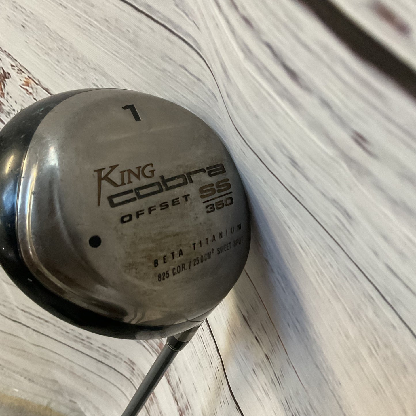 King Cobra offset SS 350 and Baffler: 18, 23, 29, 32 Degrees Golf Club Lot of 5