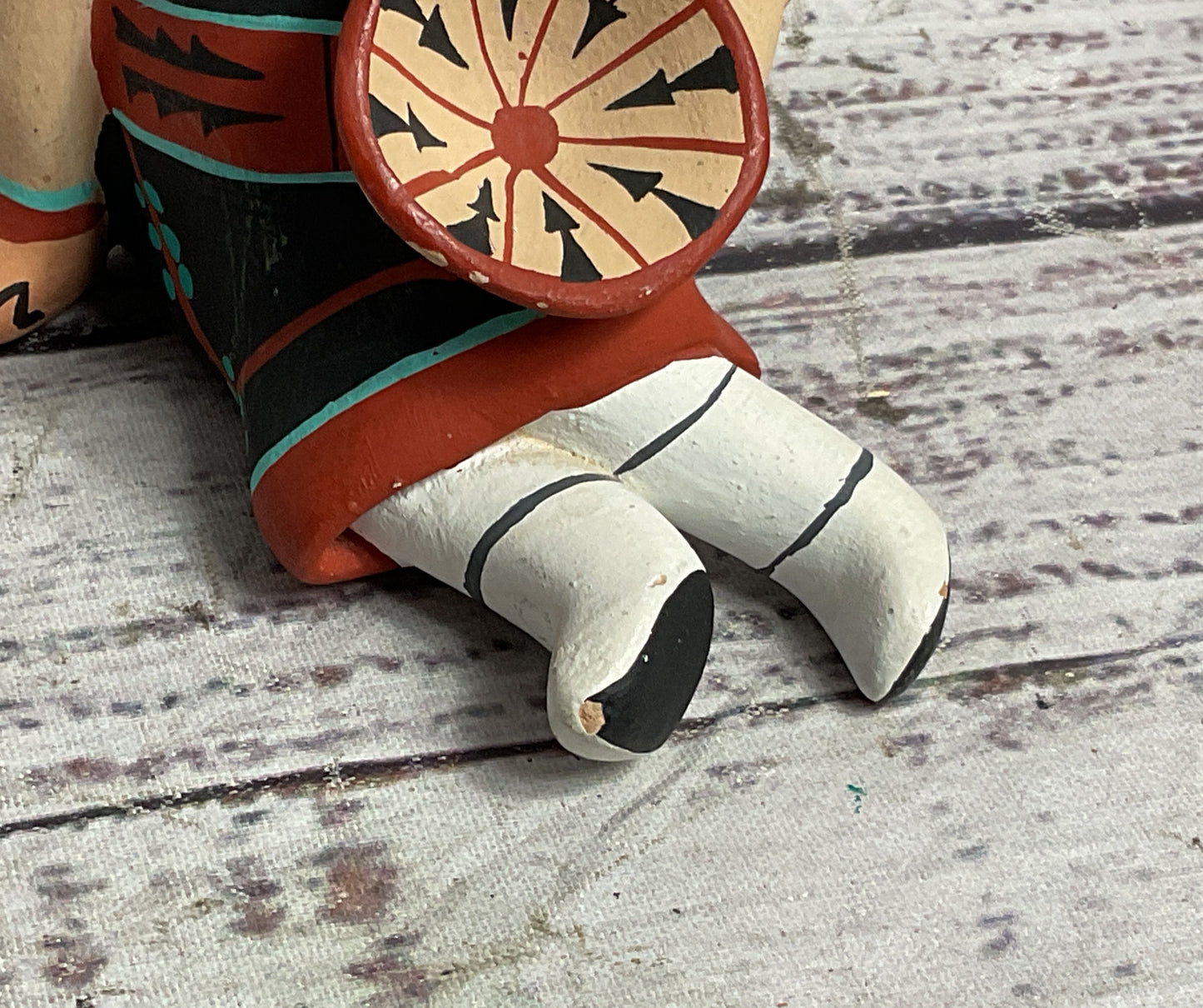 Jemez Pueblo Diane Lucero Native American Storyteller Figurine Multicolor