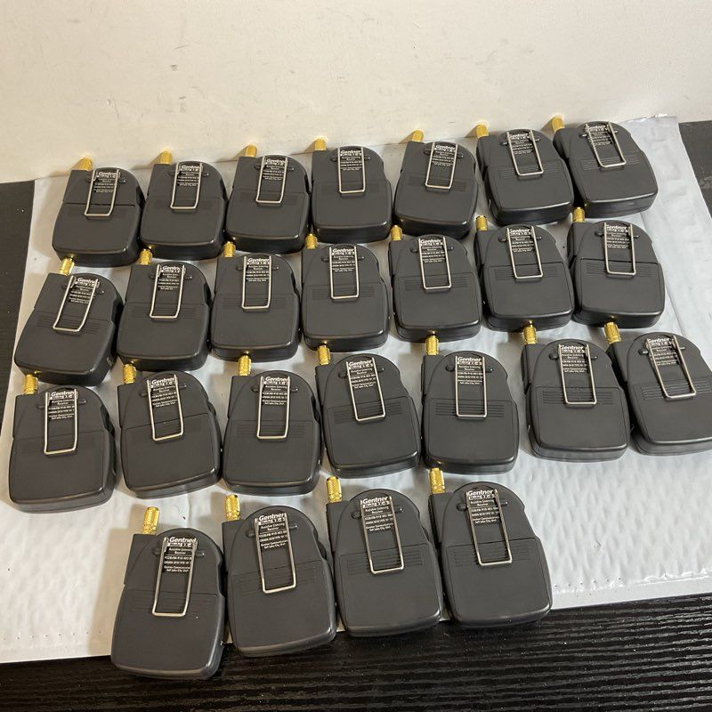 Lot of 25 GENTNER RX-6 Black Portable Audio Assistive Listening Receivers