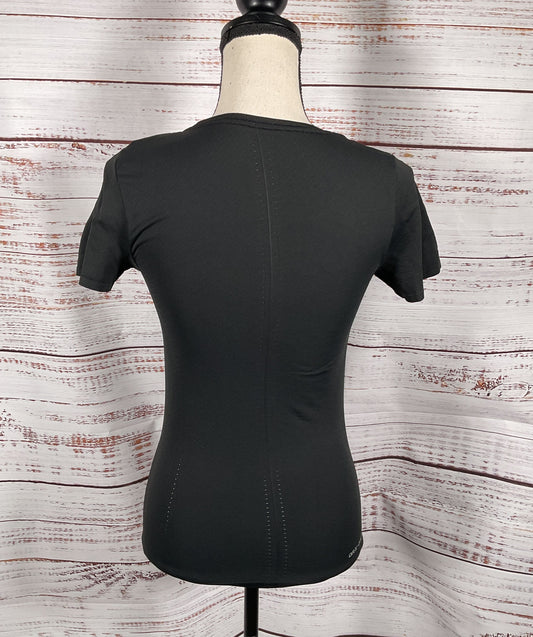 Nike Dri-FIT ADV Aura Slim-Fit Short-Sleeve Top Black XS