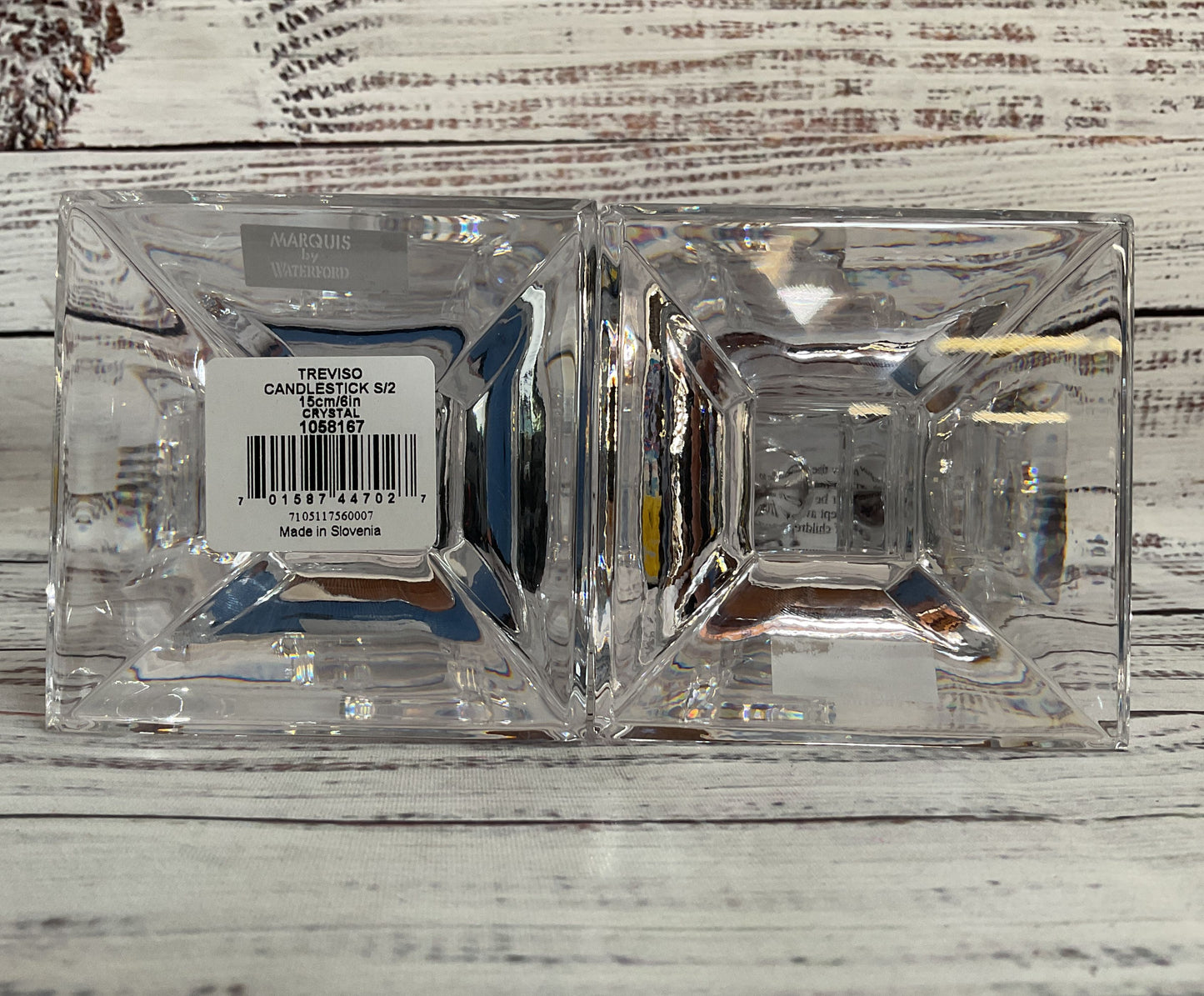Marquis by Waterford Treviso 6" Candlestick Holders