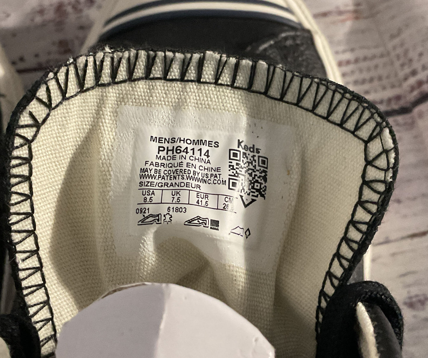 Keds Men's Royal Hi Lace Up Fashion Sneakers Black 8.5