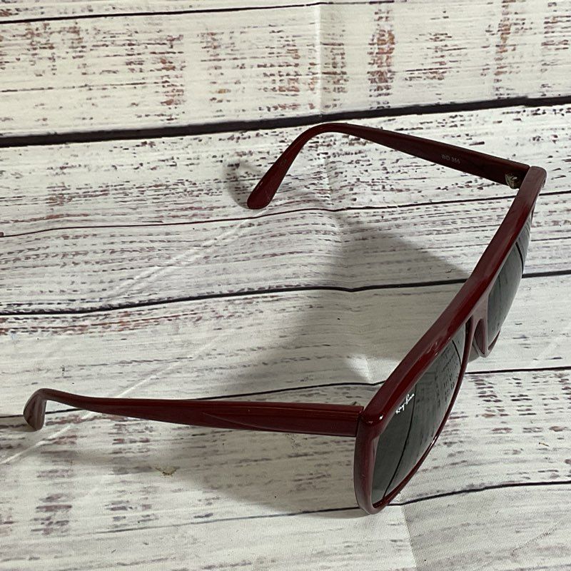 VTG. B&L RAY BAN WO355 Women's Burgundy Sunglasses- SZ 135