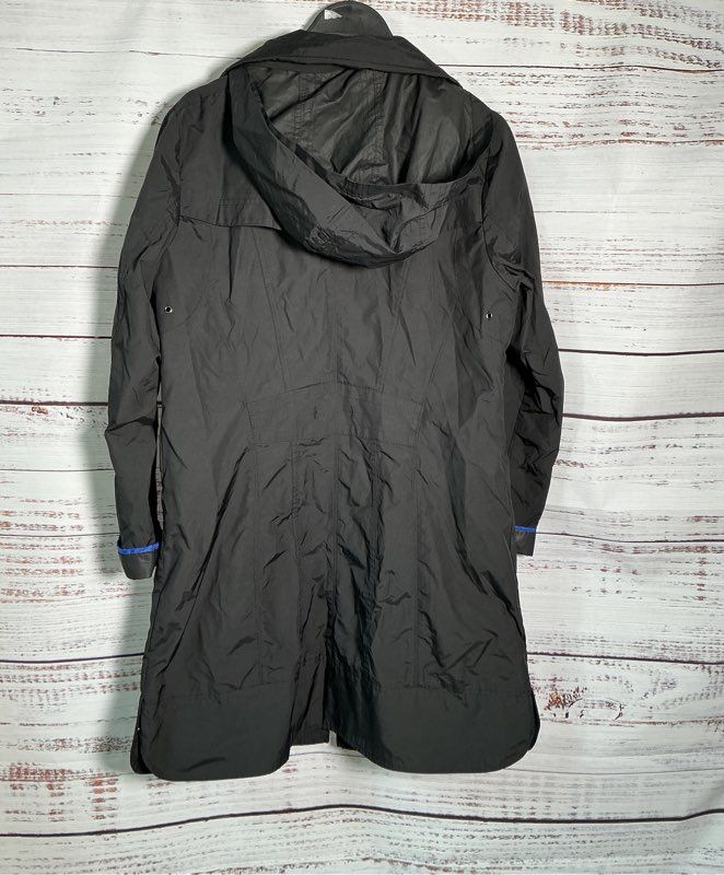 Women's Cole Haan Black Rain Coat Size M