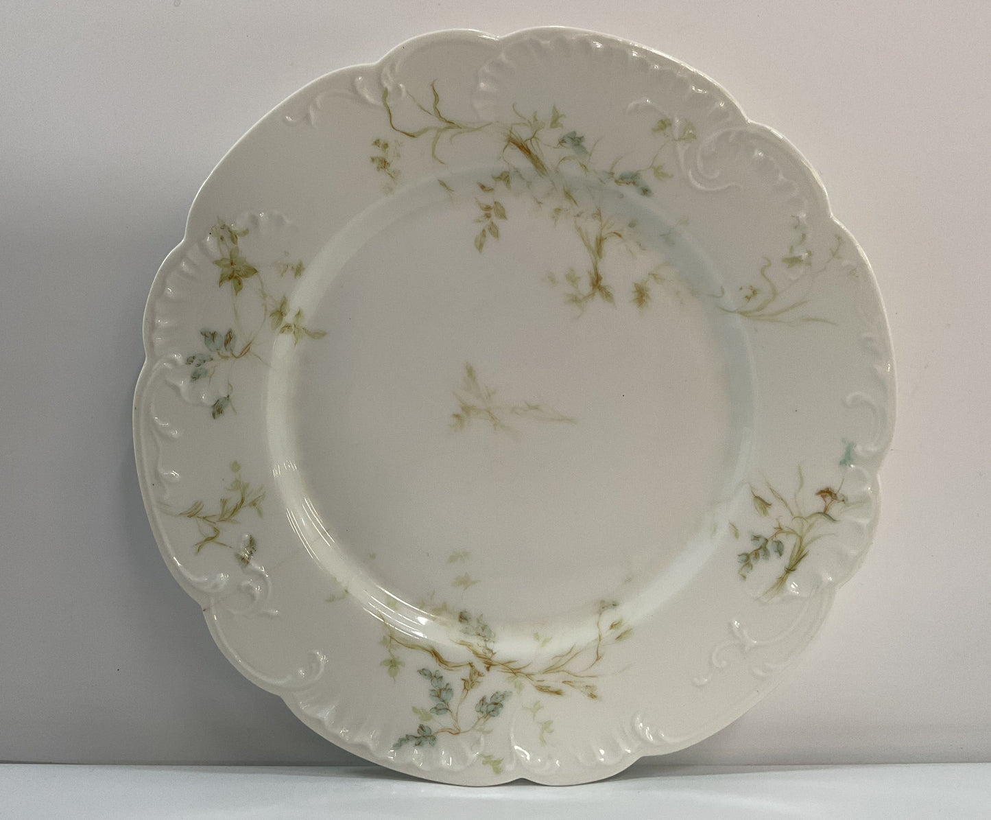 Vintage Haviland & Co. Schleiger 245 Floral Salad Plate Made in Limoges France