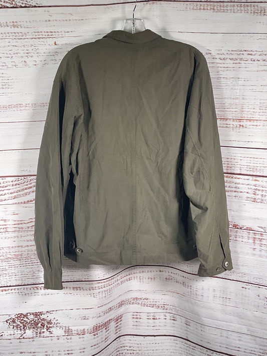 London Fog Green Zip Up Jacket - Size M