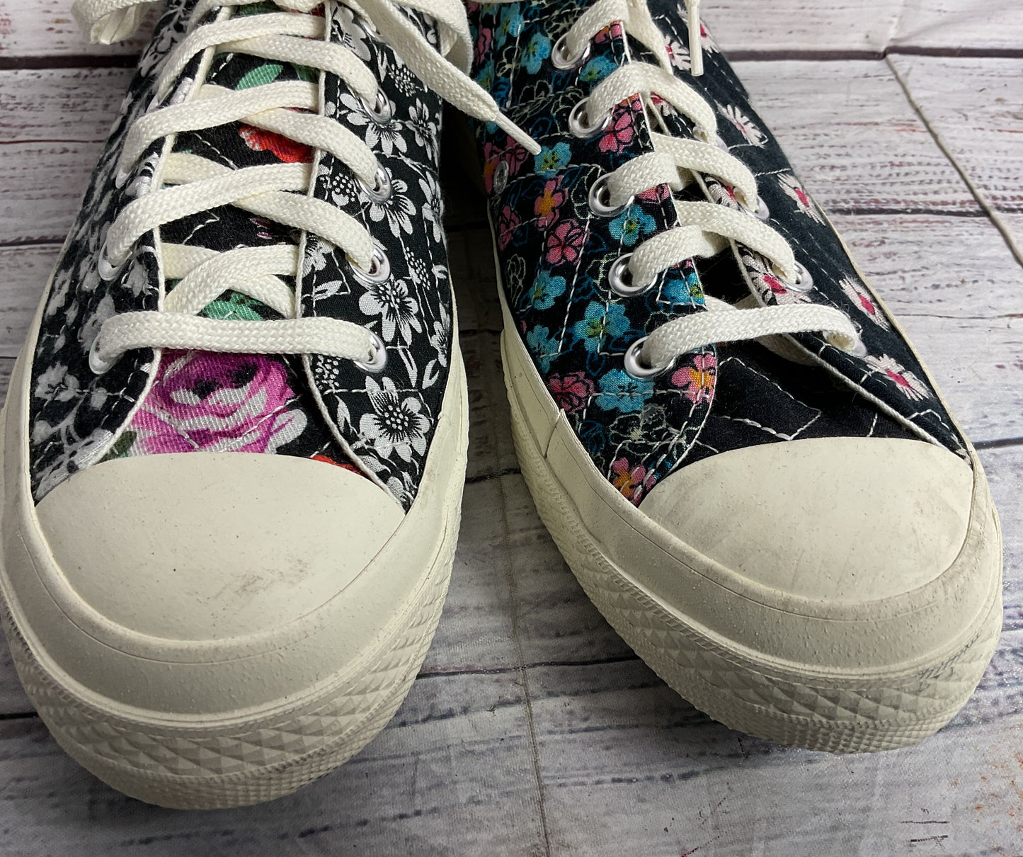 Converse Beyond Retro Chuck 70 Upcycled Floral Low Top Sneakers Multicolor 8