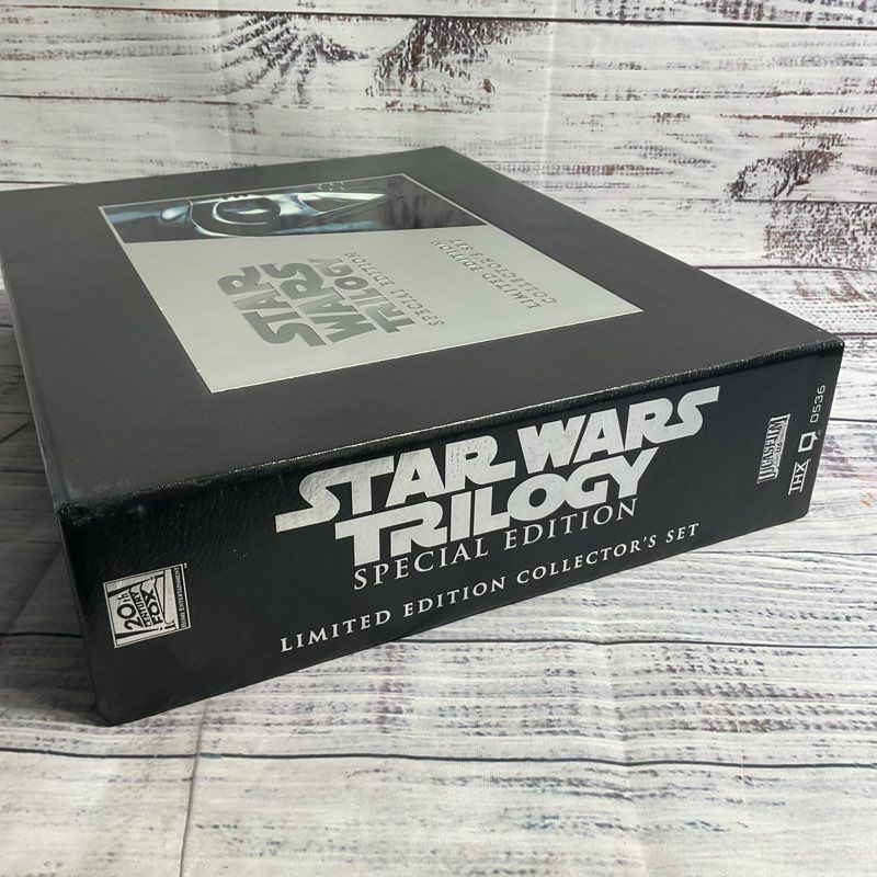 NOB 1997 Star Wars Trilogy Special Edition Limited Edition Collector VHS Box Set