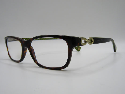 Coach Fannie Women's Brown Tortoise Eyeglasses Frame HC 6052
