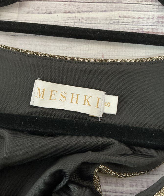 Women's Meshki Gold Shimmery Dress Size S