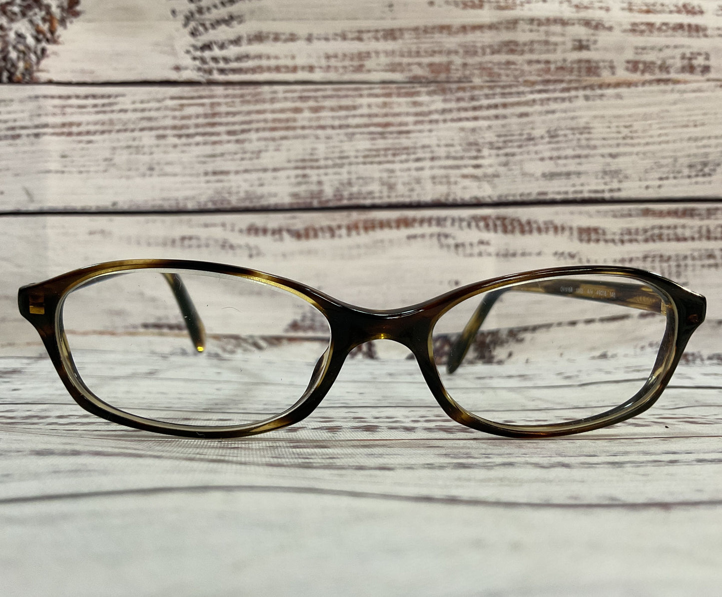Oliver Peoples Alix Women's Brown Havana Eyeglasses Hand Made in Italy OV5164