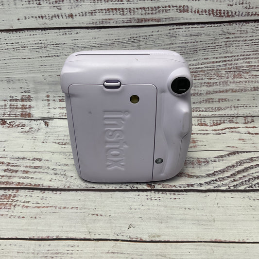 Fuji Instax Mini 11 Instant Film Camera Purple Turns on