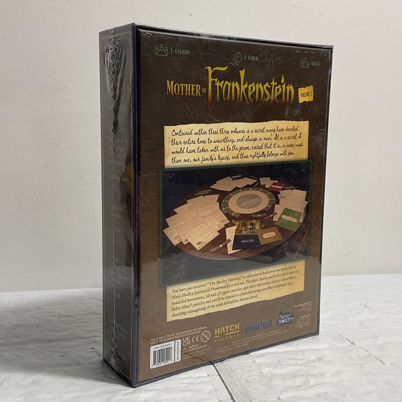 Mother Of Frankenstein Arcane Wonders Puzzle Board Game Volume 2 SEALED