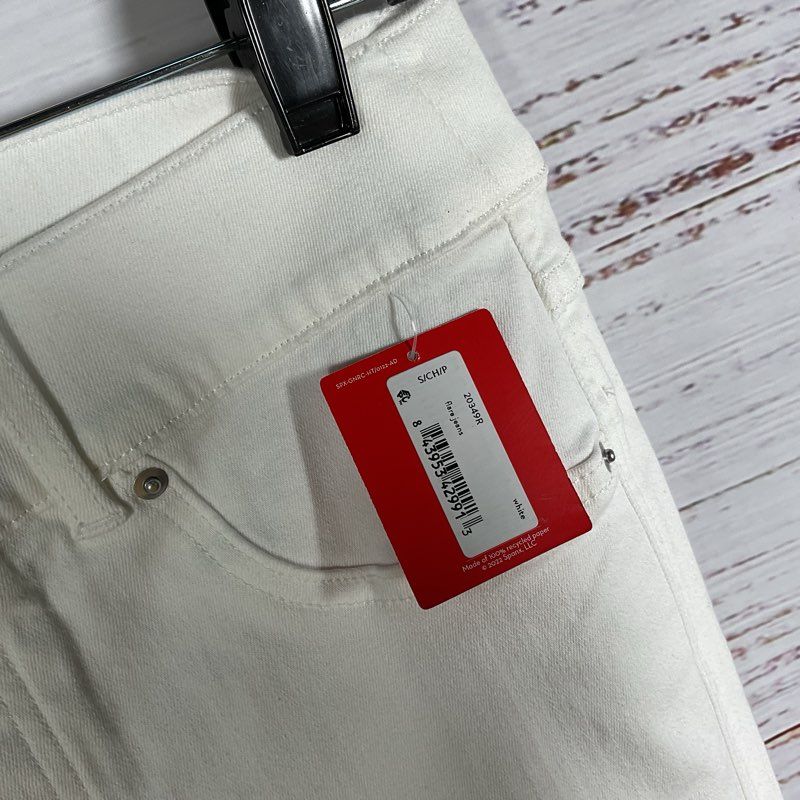 NWT Spanx White Flare Stretch Jeans - Size S