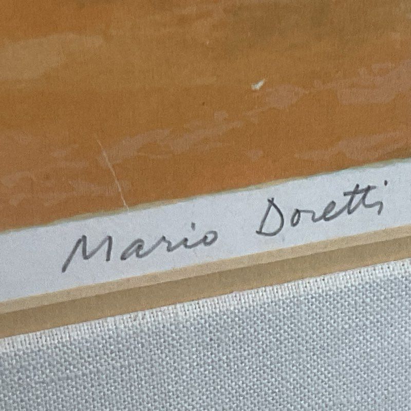 MARIO DORETTI Limited Edition 17/200 Family Portrait Serigraph