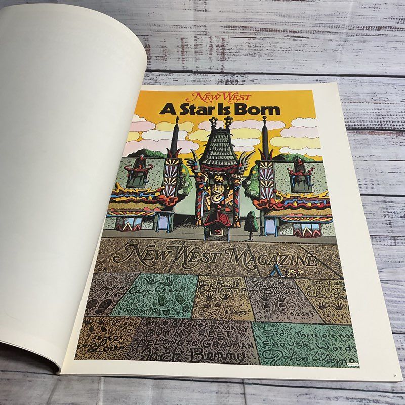 VTG. 1977 The Milton Glaser Poster Book Oversized Paperback Coffee Table Book