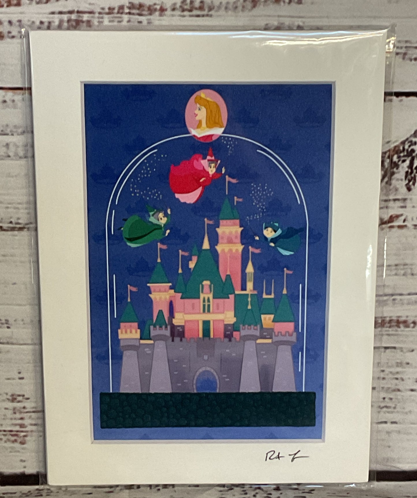 Disney Parks Fantasyland Wonderland Sleeping Beauty Prints by Robert Fisher