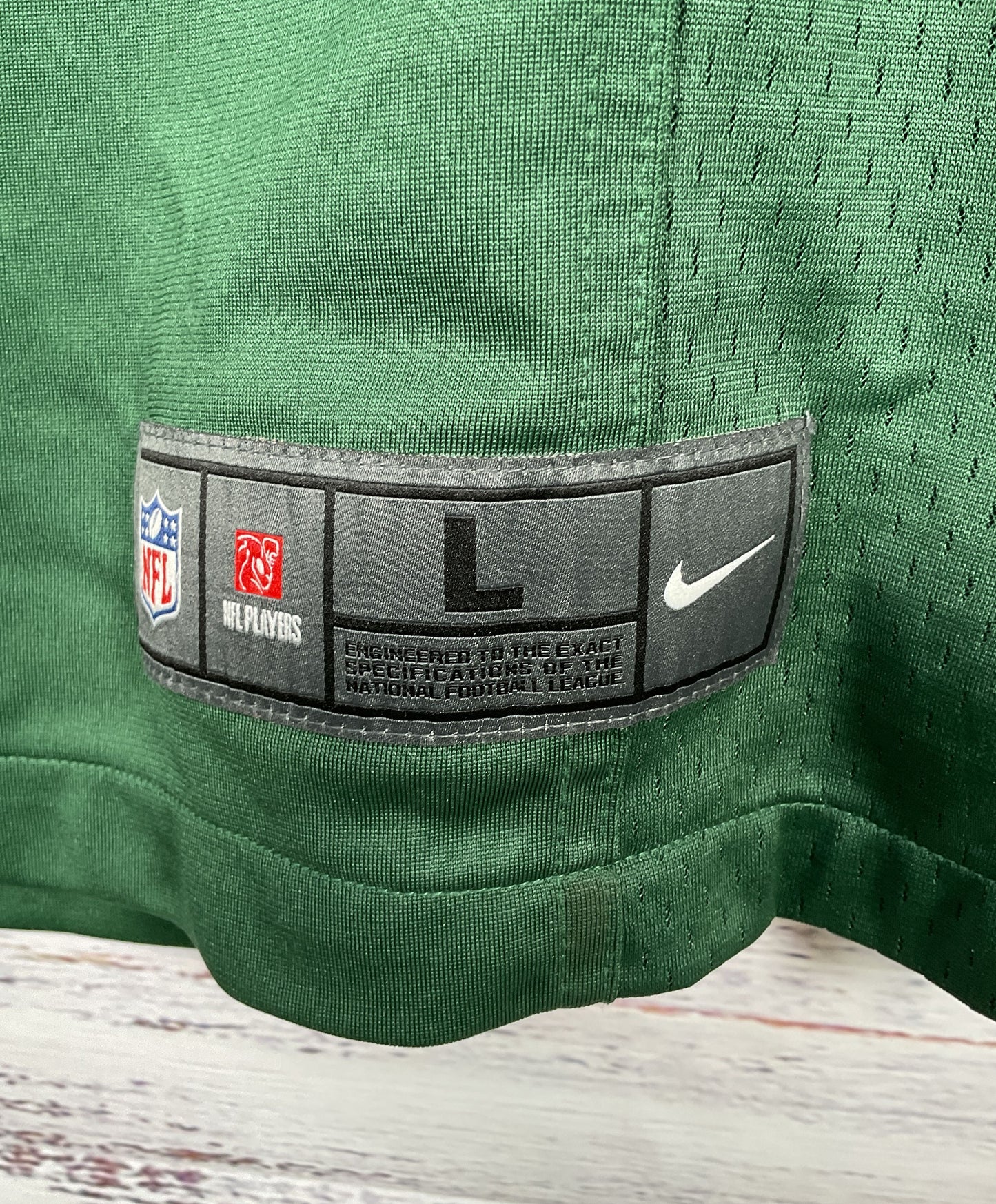 Nike On Field Green Bay Packers Rodgers Jersey Size L