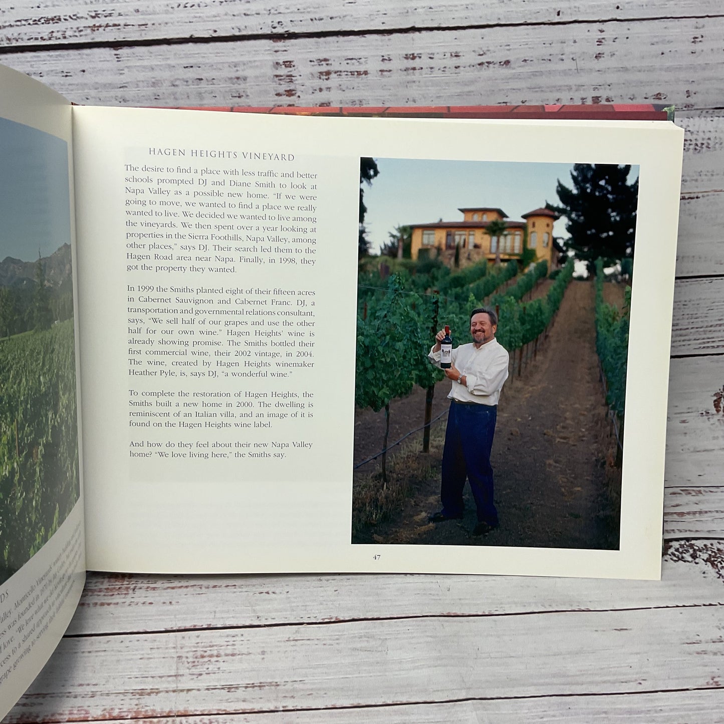 Napa Valley Gerald & Marc Hoberman Collection Hard Cover Book