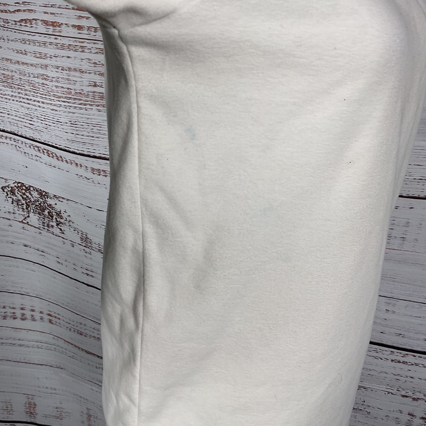 The North Face TKA Glacier White Black Snap-Neck Pullover Fleece Sweater Size S