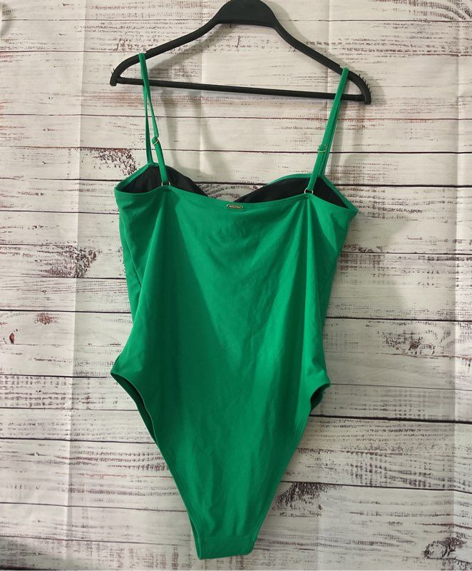 NWT Women's Relleciga Green One Piece Swimsuit Size XXL