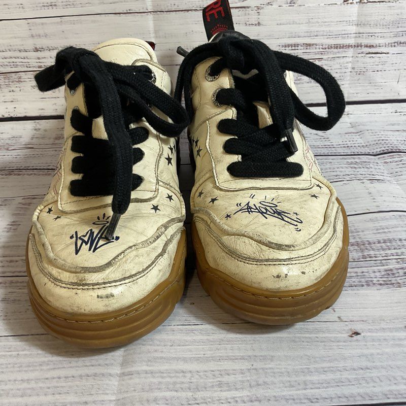 ZADIG & VOLTAIRE Blaze Crush Women's White Sneakers- SZ 38